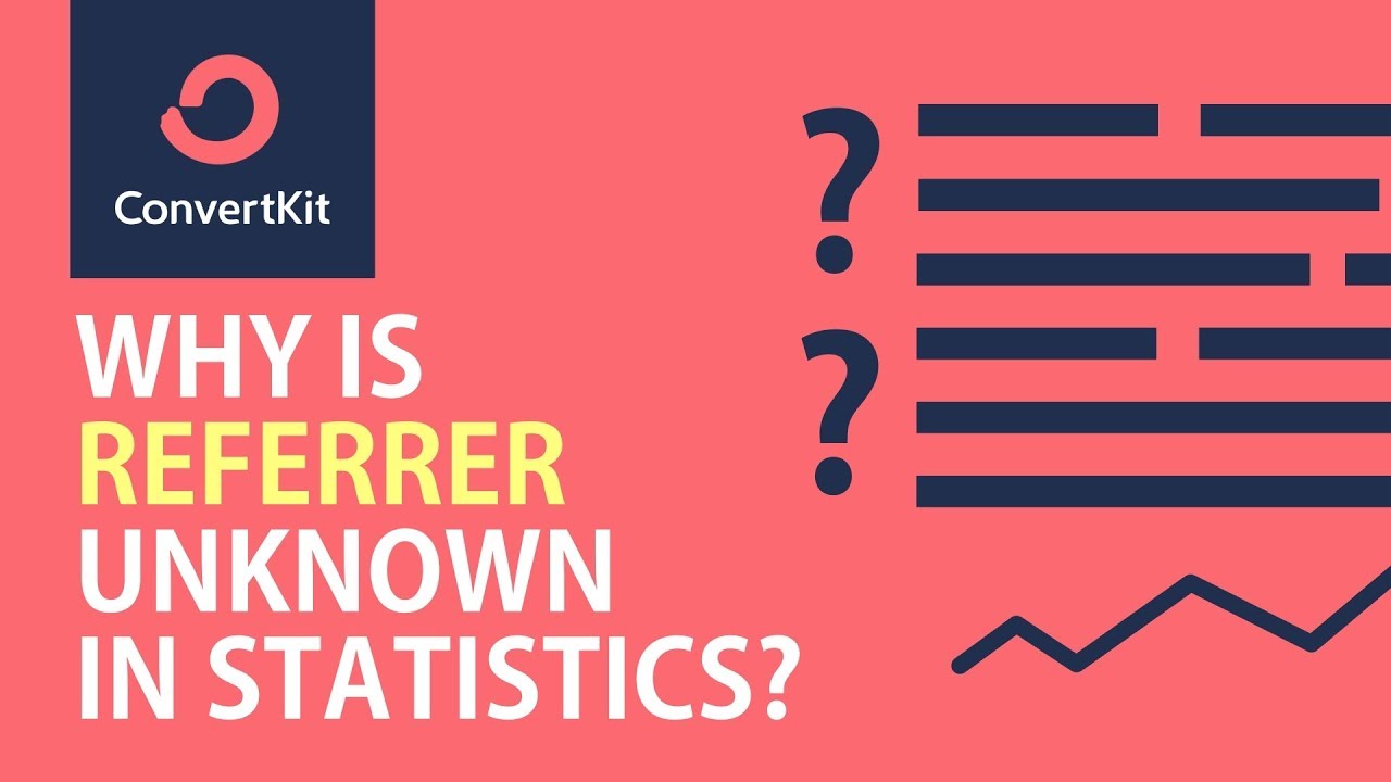 Why is the referrer header 'unknown' in ConvertKit's form visitor statistics?