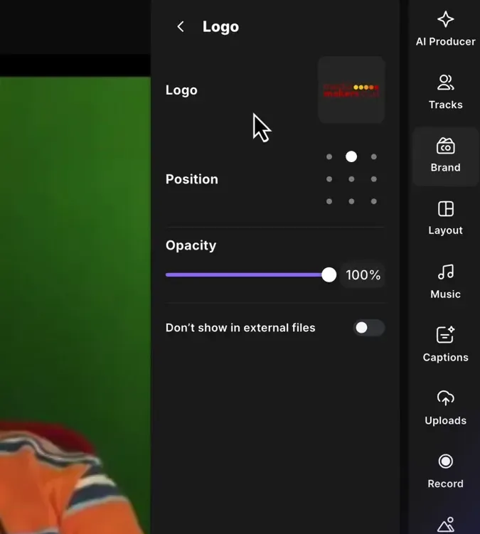 Apply Branding with One Click in Riverside.fm Brand Kit