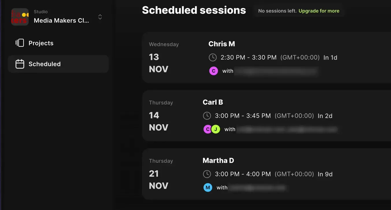 How to Schedule Podcast Recordings in Riverside.fm