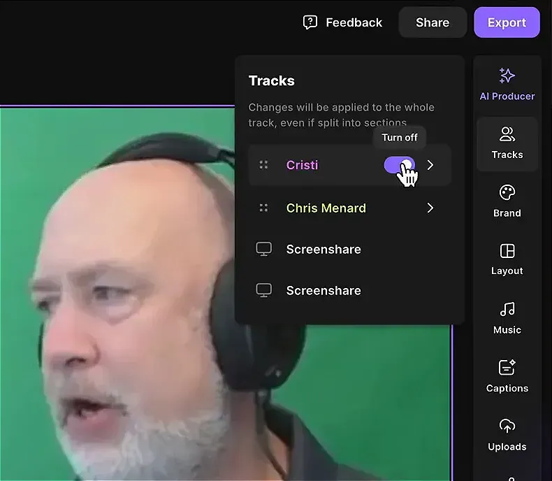 Crop, Reposition, Reframe: Video Editing in Riverside.fm