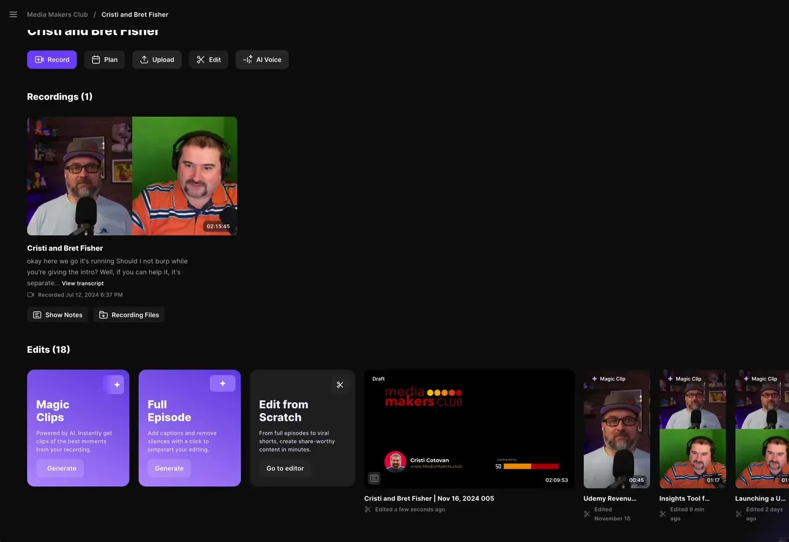 Apply Branding with One Click in Riverside.fm Brand Kit