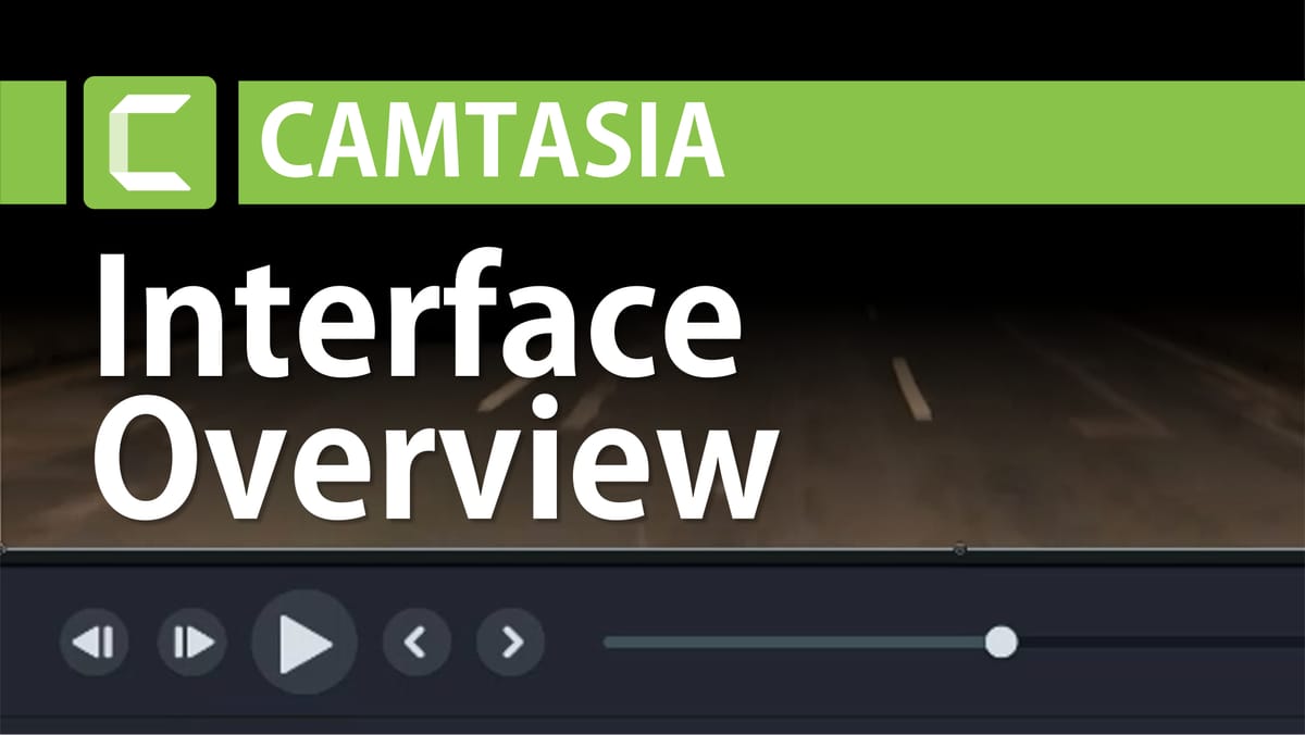 Camtasia Interface Overview | Step by step Camtasia tutorial