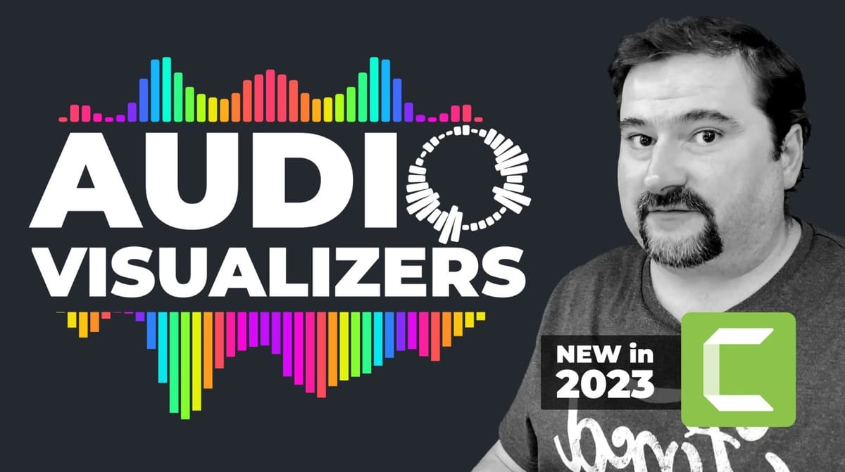 Audio Visualizers: New in Camtasia 2023
