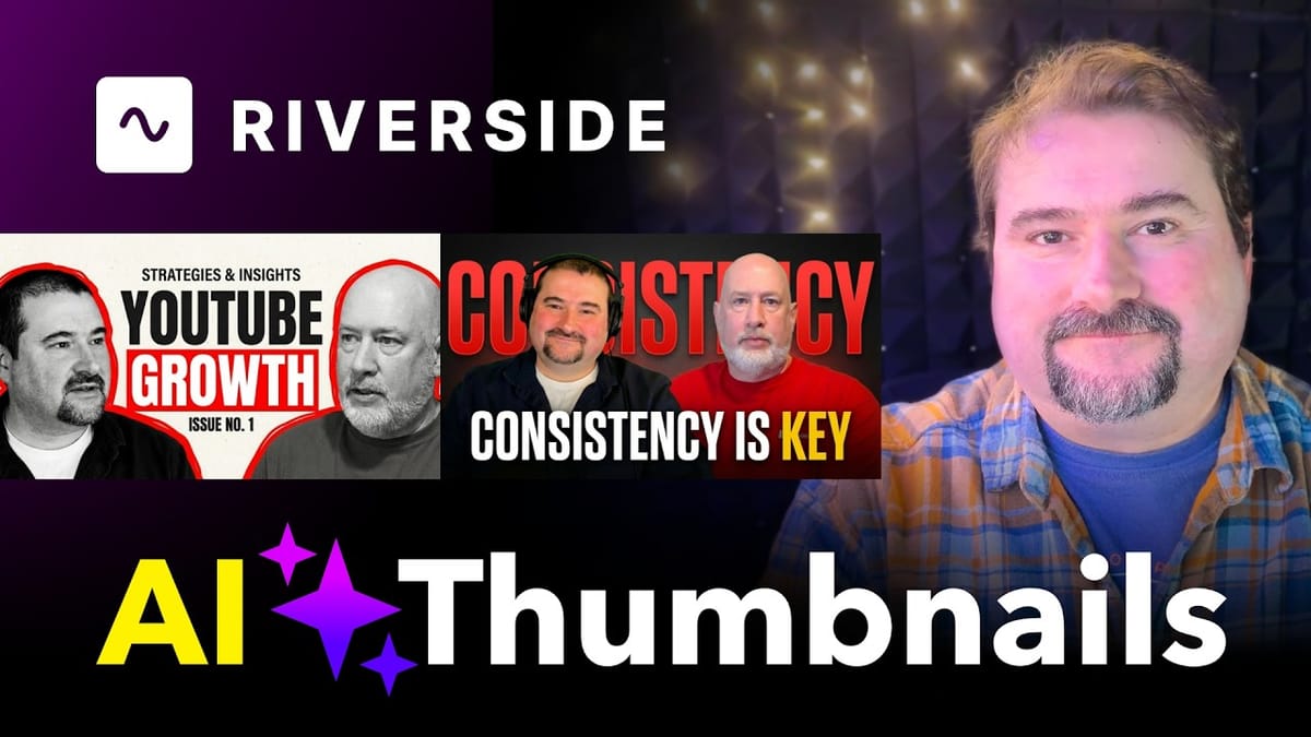 How to Create AI Thumbnails in Riverside with Co-Creator