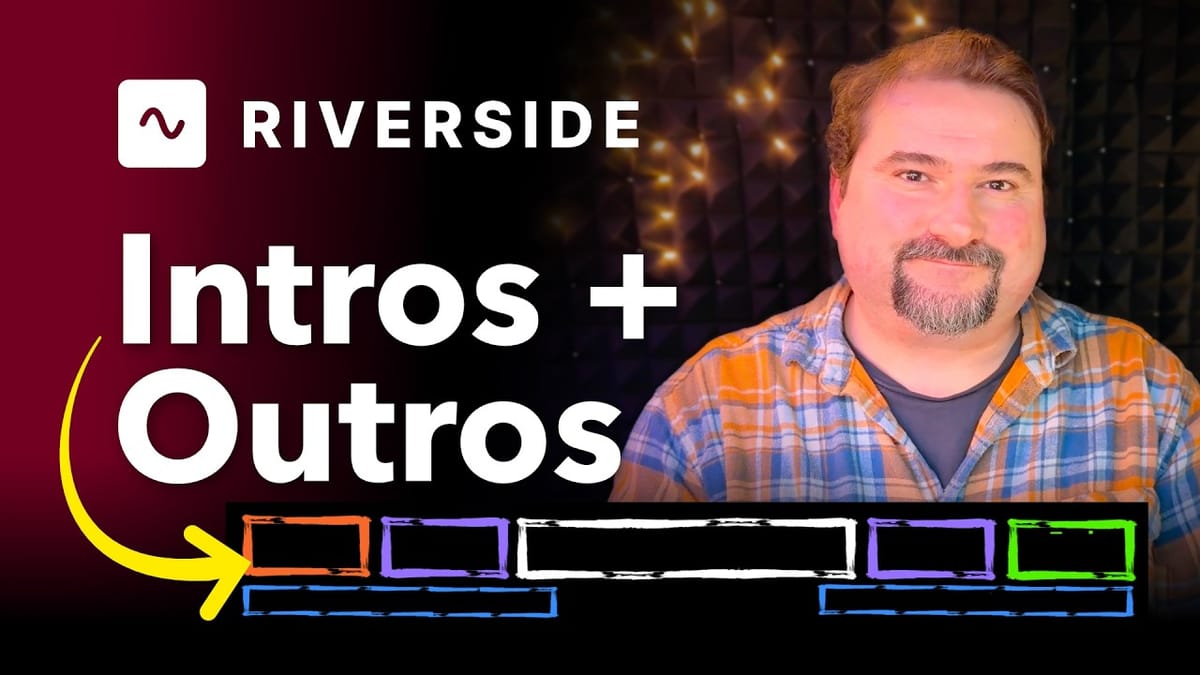 How to Add Intros, Outros, Hooks, and Music in Riverside