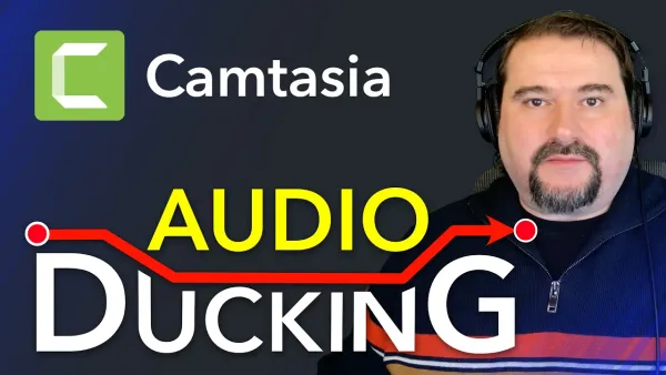 Audio Ducking in Camtasia with the Audio Emphasize Effect