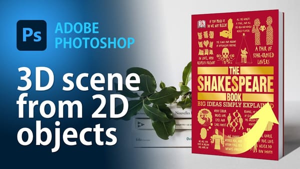 How to Create a 3D-Looking Scene in Photoshop from a Flat Image