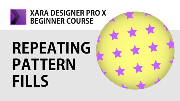 How to Create Repeating Patterns in Xara Designer Pro X